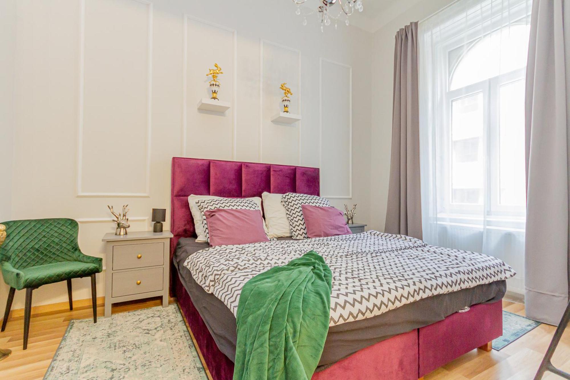 Appartamento W17elegant Inner W/king Bed&friendly Host Budapest